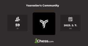 Yasroslavs Community - 체스 클럽 - Chess.com Yasroslavs Community - 체스 클럽