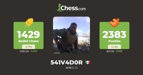 Salvador Lara (541V4D0R) - 체스 프로필 - Chess.com Salvador Lara (541V4D0R) - 체스 프로필