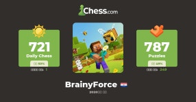 BrainyForce - 체스 프로필 - Chess.com BrainyForce - 체스 프로필