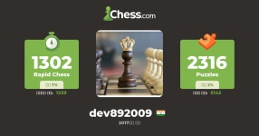 dev892009 - 체스 프로필 - Chess.com dev892009 - 체스 프로필