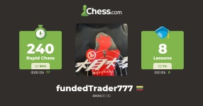 fundedTrader777 - 체스 프로필 - Chess.com fundedTrader777 - 체스 프로필