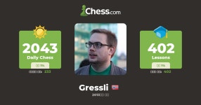 Kristoffer Gressli (Gressli) - 체스 프로필 - Chess.com Kristoffer Gressli (Gressli) - 체스 프로필