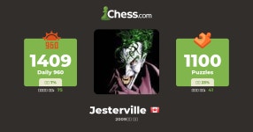 jesterville - 체스 프로필 - Chess.com jesterville - 체스 프로필