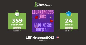 the last braincell (LilPrincess9012) - 체스 프로필 - Chess.com the last braincell (LilPrincess9012) - 체스 프로필