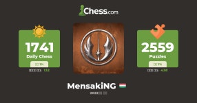 mensakiNG - 체스 프로필 - Chess.com mensakiNG - 체스 프로필