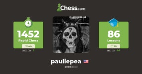 paul gardikis (pauliepea) - 체스 프로필 - Chess.com paul gardikis (pauliepea) - 체스 프로필