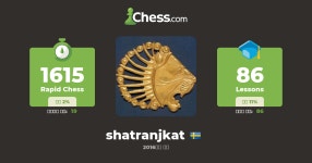 A A (shatranjkat) - 체스 프로필 - Chess.com A A (shatranjkat) - 체스 프로필