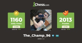 Илья Новиков (The_Champ_96) - 체스 프로필 - Chess.com Илья Новиков (The_Champ_96) - 체스 프로필