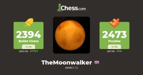 TheMoonwalker - 체스 프로필 - Chess.com TheMoonwalker - 체스 프로필
