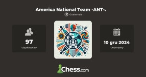 America National Team -ANT-. - Klub szachowy - Chess.com America National Team -ANT-. - Klub szachowy