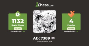[ ] (abc7389) - Chess Profile - Chess.com [   ] (abc7389) - Chess Profile