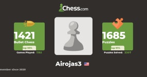 Isac R (airojas3) - Chess Profile - Chess.com Isac R (airojas3) - Chess Profile