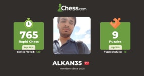 ÖM3R ALKAN (ALKAN35) - Chess Profile - Chess.com ÖM3R ALKAN (ALKAN35) - Chess Profile