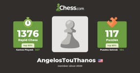 AngelosTouThanos - Chess Profile - Chess.com AngelosTouThanos - Chess Profile