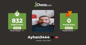 ayhan (ayhan3444) - Chess Profile - Chess.com ayhan (ayhan3444) - Chess Profile