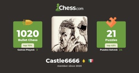 castle6666 - Chess Profile - Chess.com castle6666 - Chess Profile