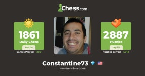 Constantine Ananiadis (Constantine73) - Chess Profile - Chess.com Constantine Ananiadis (Constantine73) - Chess Profile
