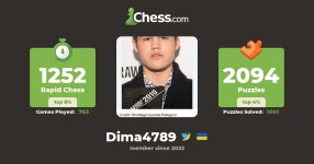 Dima4789 - Chess Profile - Chess.com Dima4789 - Chess Profile