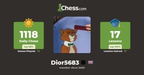 Dior Garnett (Dior5683) - Chess Profile - Chess.com Dior Garnett (Dior5683) - Chess Profile