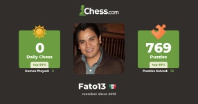 Fausto Cantuu (fato13) - Chess Profile - Chess.com Fausto Cantuu (fato13) - Chess Profile