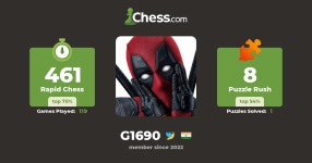 Sumit soni (G1690) - Chess Profile - Chess.com Sumit soni (G1690) - Chess Profile