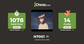 P H (H7001) - Chess Profile - Chess.com P H (H7001) - Chess Profile