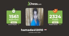 Hamada Issa (hamada412010) - Chess Profile - Chess.com Hamada Issa (hamada412010) - Chess Profile