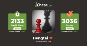 恒泰 戚 (Hengtai) - Chess Profile - Chess.com 恒泰 戚 (Hengtai) - Chess Profile