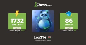 Lex 2.0 (Lex314) - Chess Profile - Chess.com Lex 2.0 (Lex314) - Chess Profile