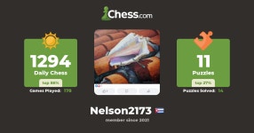 Nelson Labrada (nelson2173) - Chess Profile - Chess.com Nelson Labrada (nelson2173) - Chess Profile