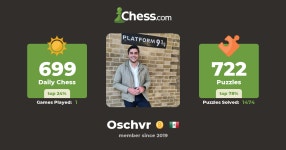 Oscar Chavez (oschvr) - Chess Profile - Chess.com Oscar Chavez (oschvr) - Chess Profile