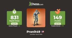 Pranit49 - Chess Profile - Chess.com Pranit49 - Chess Profile