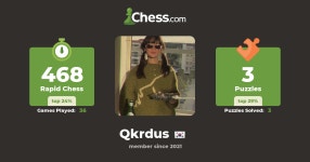 박연정 _ (qkrdus) - Chess Profile - Chess.com 박연정 _ (qkrdus) - Chess Profile