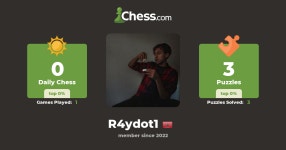 LM9WD (r4ydot1) - Chess Profile - Chess.com LM9WD (r4ydot1) - Chess Profile