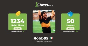 Robb 7 (Robb85) - Chess Profile - Chess.com Robb 7 (Robb85) - Chess Profile