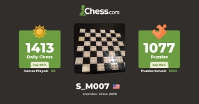 S_M007 - Chess Profile - Chess.com S_M007 - Chess Profile