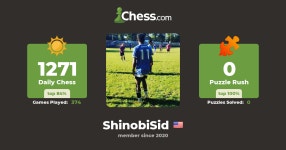Sidney Johnson (ShinobiSid) - Chess Profile - Chess.com Sidney Johnson (ShinobiSid) - Chess Profile