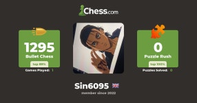 S6 (Sin6095) - Chess Profile - Chess.com S6 (Sin6095) - Chess Profile