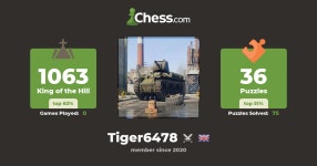 Tiger6478 - Chess Profile - Chess.com Tiger6478 - Chess Profile