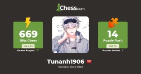 Tuấn Anh Ngô (tunanh1906) - Chess Profile - Chess.com Tuấn Anh Ngô (tunanh1906) - Chess Profile