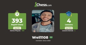 Wellington Sousa (Well1108) - Chess Profile - Chess.com Wellington Sousa (Well1108) - Chess Profile