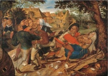 Pieter Brueghel II (Brussels 1564/5-1637/8 Antwerp)  | The... Brueghel II (Brussels 1564/5-1637/8 Antwerp) , The Peasants Brawl 