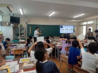 大阪市西淀川区：御幣島小学校にて防災授業を実施しました。 （まちづくり・防災>防災の取組み） 御幣島小学校にて防災授業を実施しました。