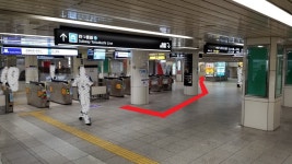 大阪市：Osaka Metro 四つ橋線西梅田駅からの道案内 （…>戸籍・住民票・印鑑登録>住民票の交付請求に関すること） Osaka Metro... 