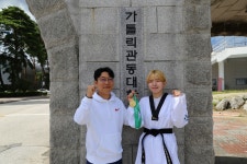 CKU News - 가톨릭관동대 태권도부 김태희 ,  제47회 한국대학태권도연맹 회장기 전국태권도대회 우승 쾌거 