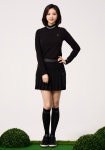 CLEVELAND GOLF-온라인단독 여성 레이온기모 모크넥 긴팔 티셔츠 블랙│삼성물산 온라인몰 SSF Shop 온라인단독 여성 레이온기모 모크넥... 