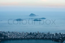 Ipanema, Rio de Janeiro, view from Corcovado | Stock Photo | Colourbox
