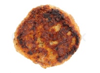 Hamburger isolated over white background | Stock Photo | Colourbox
