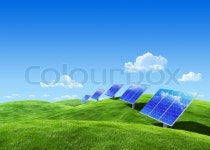 Eco collection - Solar energy | Stock image | Colourbox