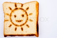 Loaf, breakfast, ray | Stock Photo | Colourbox